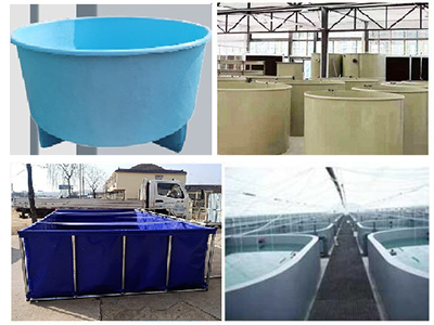 Industrial circulating water aquaculture pond